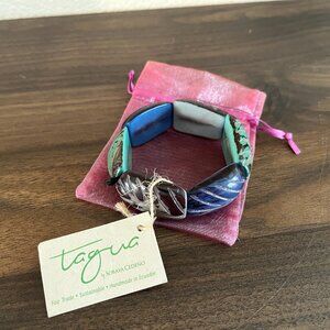 Handcrafted Tagua Bracelet (NEW) Made with Organic Tagua Nuts